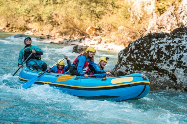 Whitewater rafting adventure