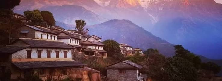 Pokhara-Ghale Gaun journey