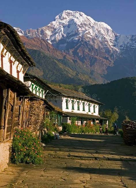 Machhapuchhre views from Ghandruk