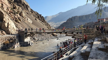 Mountain monastery approach